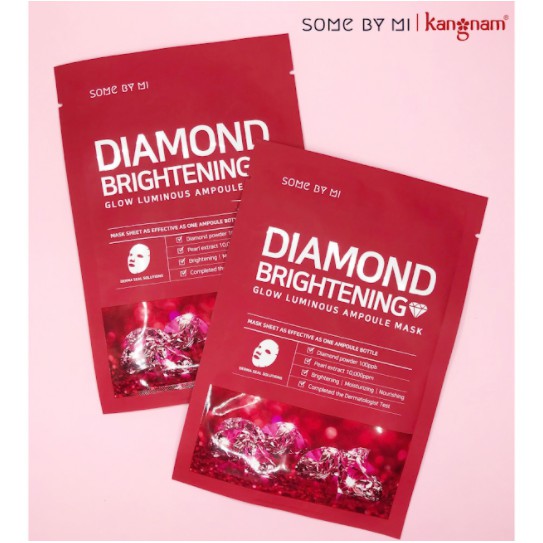 Mặt Nạ Giấy Giúp Dưỡng Trắng Da Some By Mi Diamond Brightening Mask Sheet 25g