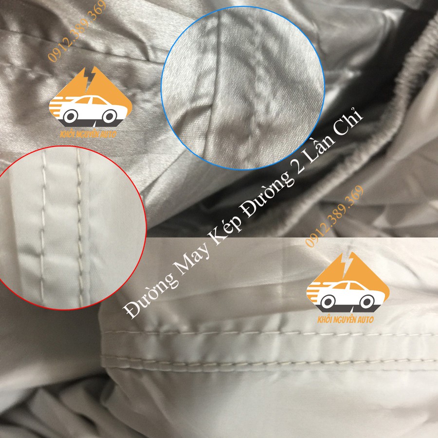 Bạt Phủ xe Ô Tô Vinfast Lux SA2.0 Vải Dù OXFORD Siêu Bền, Bạt Trùm Xe Hơi Chống Nắng Mưa Bảo Vệ Xe