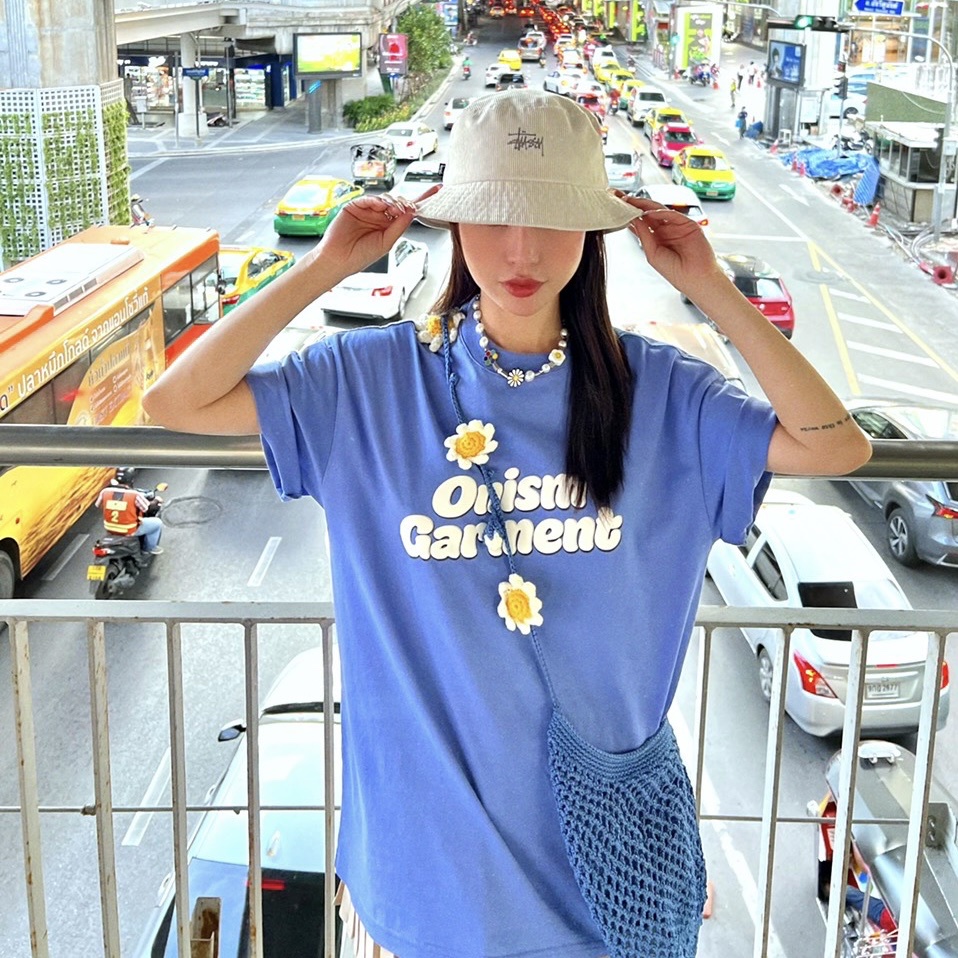 Túi đeo chéo summer hoa cúc Daisy handmade - Onism