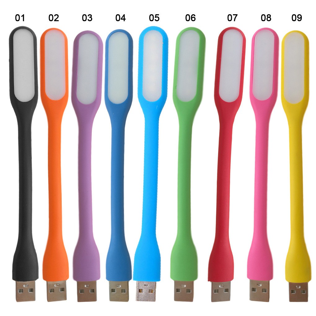 Đèn LED USB mini linh hoạt uốn cong được 1.2W tiện lợi