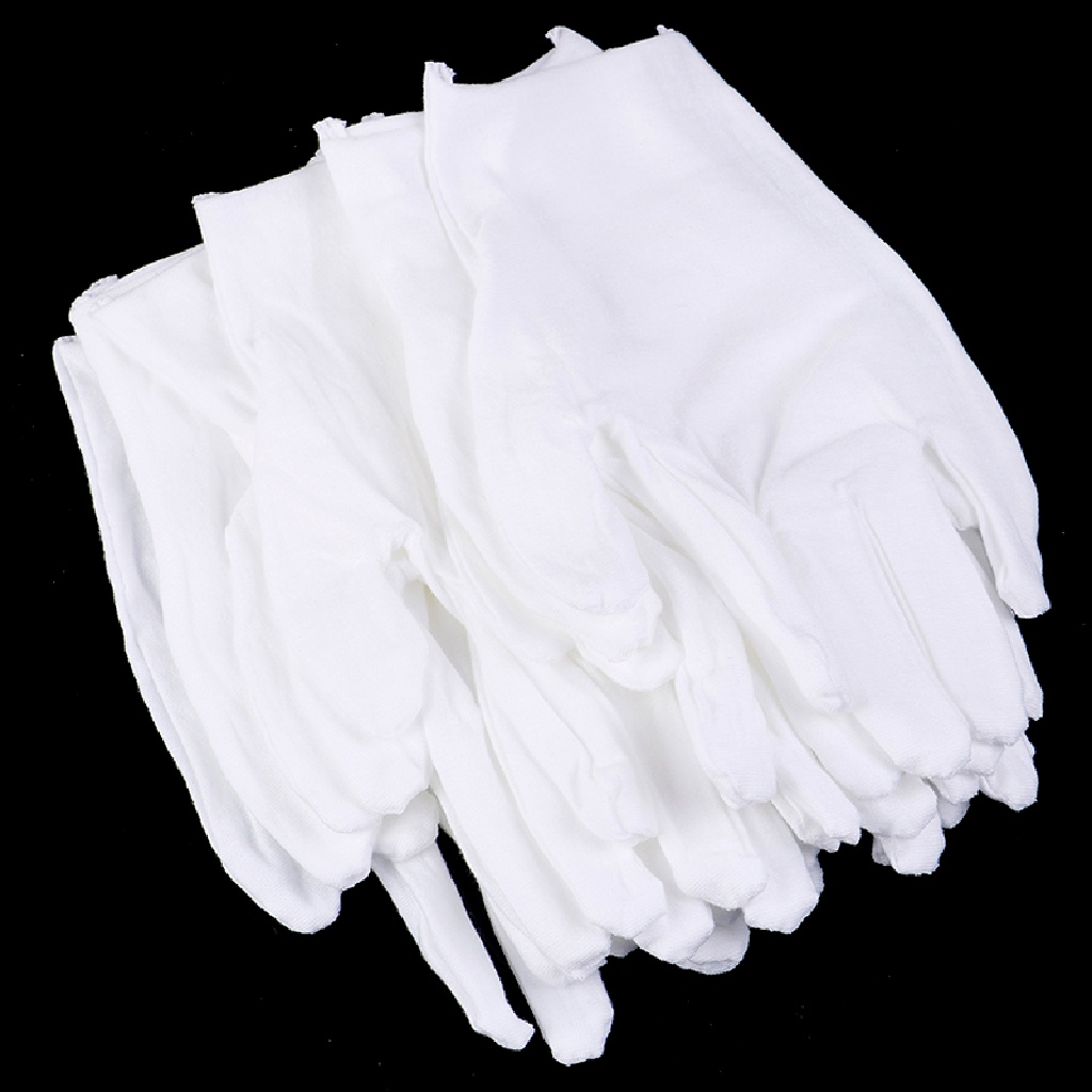 Bộ 6 Đôi Găng Tay cotton Mềm Mại Dùng Làm Việc