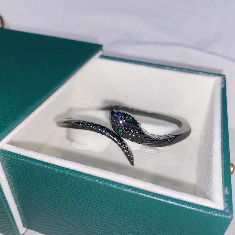 Vòng Tay Xương Rắn Kim Loại Mạ Vàng Thời Trang Dành Cho Nam Và Nữ