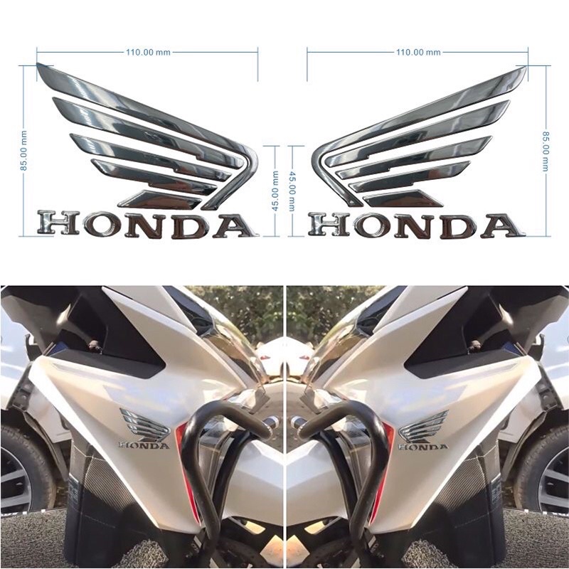 Tem Decal Logo Honda Cánh Chim