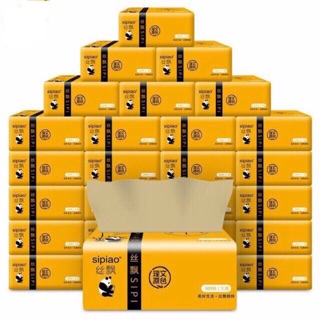 GIẤY ĂN GẤU TRÚC SIÊU DAI( 1 bịch 300 tờ)