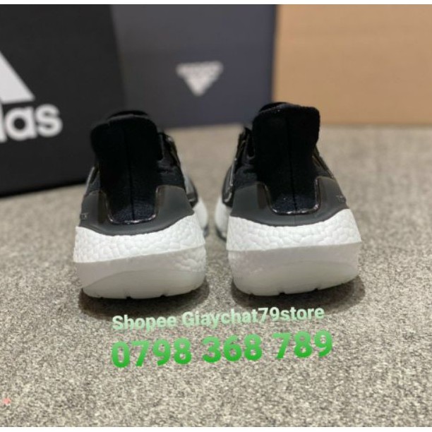 Giày Adidas Ultra Boost 21 Black/White Men [Chính Hãng - Authentic - FullBox]