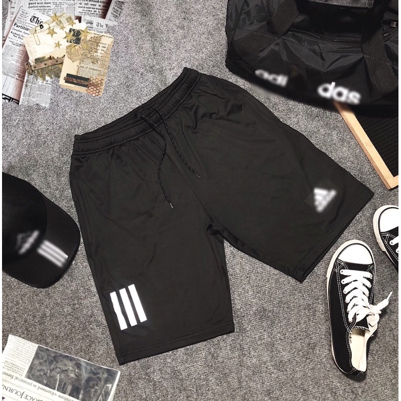 QUẦN ĐÙI THỂ THAO NAM THUN LẠNH CO GIÃN 4 CHIỀU TẬP GYM, CHẠY BỘ, TENNIS, GOLF, CẦU LÔNG