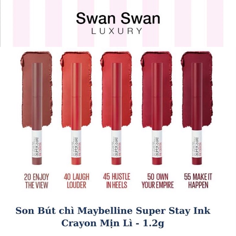 Son Bút Chì Mịn Lì 8h Maybelline