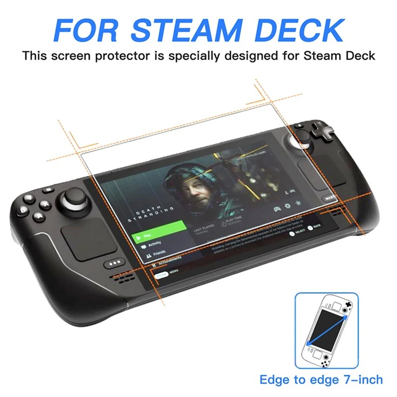 Kính CườNg LựC Trong SuốT 9H ChốNg TrầY XướC BảO Vệ MàN HìNh Cho MáY Chơi Game Hơi NướC