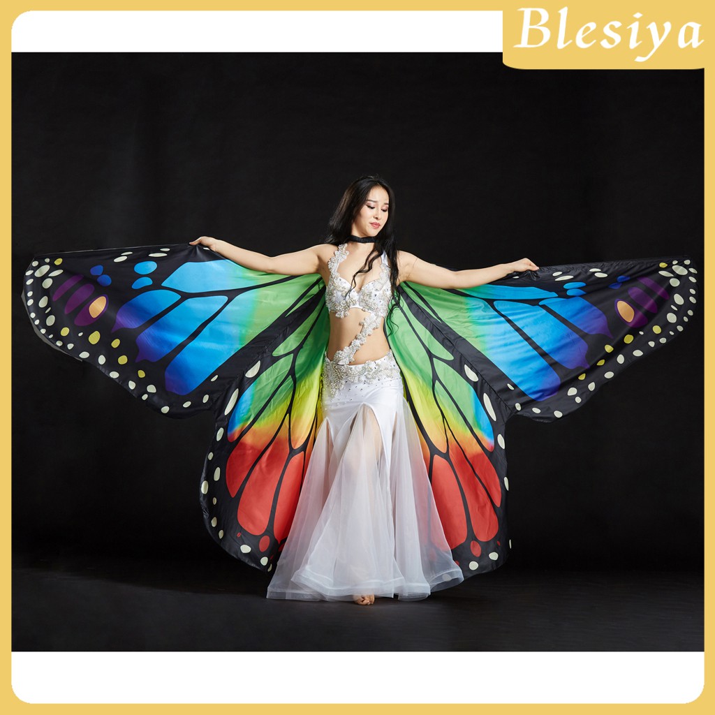 (Hàng Mới Về) Cánh Bướm Múa Bụng Nhiều Màu Sắc Phong Cách Ai Cập