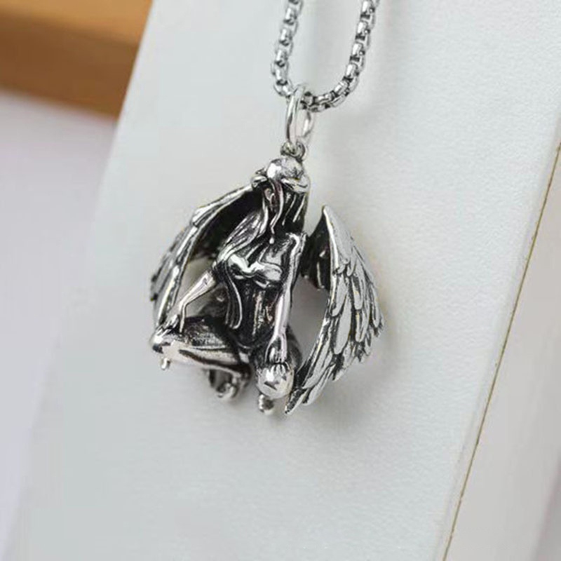 Vòng cổ Mặt Cánh Thiên Thần Whi Devil Thời Trang