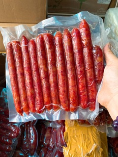 1kg lạp xưởng tôm sỉ ngon ( 2 túi 500g)