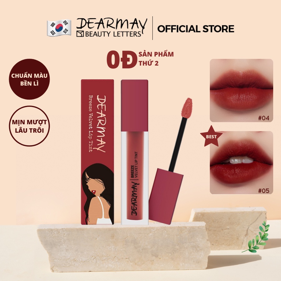 Son Kem Lì Dearmay Breeze Velvet Lip Tint 4.4g