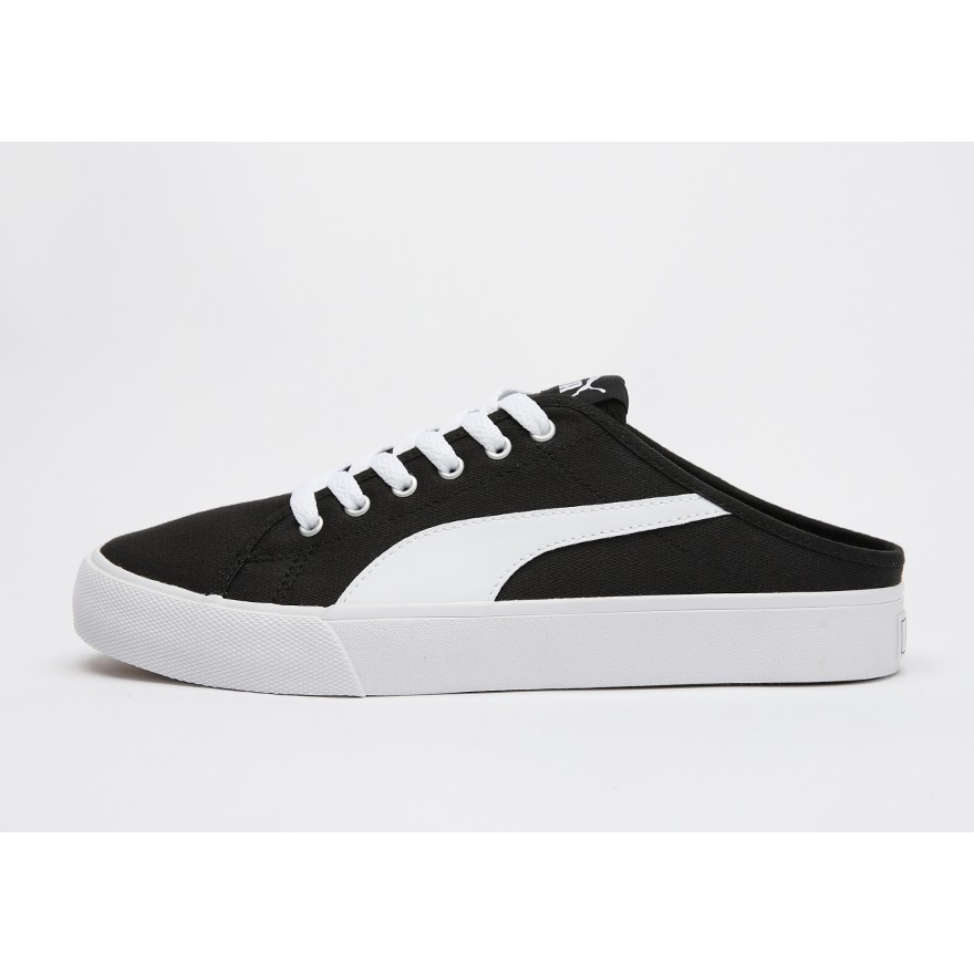 Giày Puma Bari Mule 371318 01-Black-White Full size