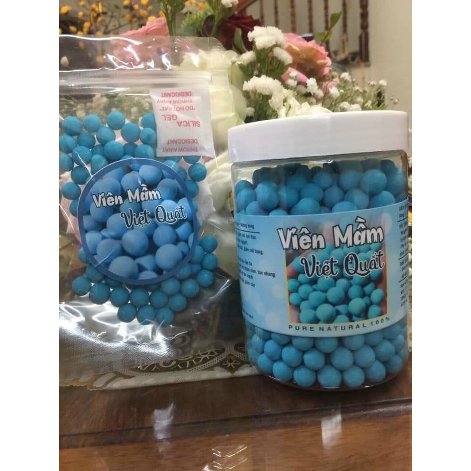 500gr viên mầm việt quất  tăng vòng 1, đẹp da và cân bằng nội tiết tố nữ có giấy chứng nhận ATTP