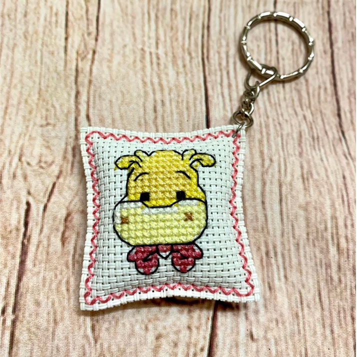 Bộ thêu chữ thập móc khóa hình 12 con giáp x_artshop