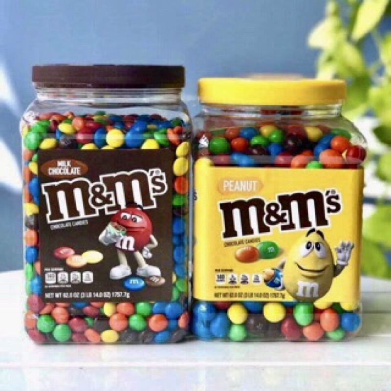 🌺🌸[HSD 06/2022] Hộp M&M Peanut Chocolate và M&M’s Milk Chocolate Candies 175