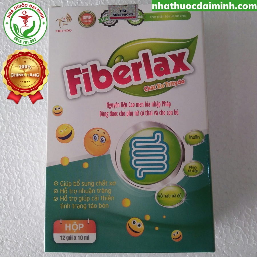 Chất Xơ Tritydo Fiberlax - Bổ Sung Chất Xơ, Nhuận Tràng, Cải Thiện Táo Bón