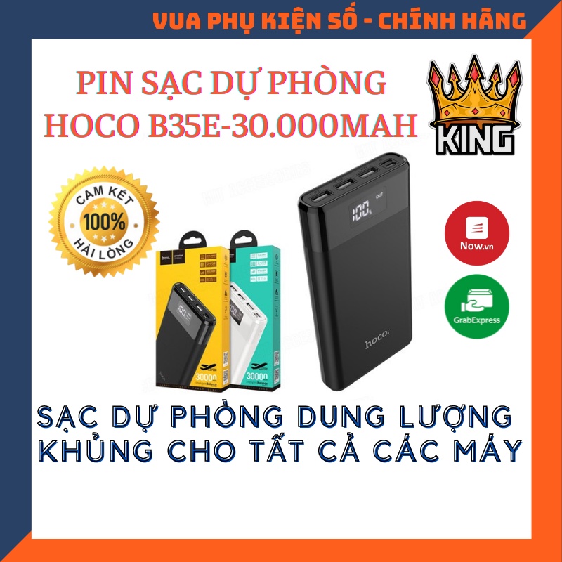 Sạc Dự Phòng 30.000Mah Hoco B35E (CHÍNH HÃNG) Bảo hành 12 tháng