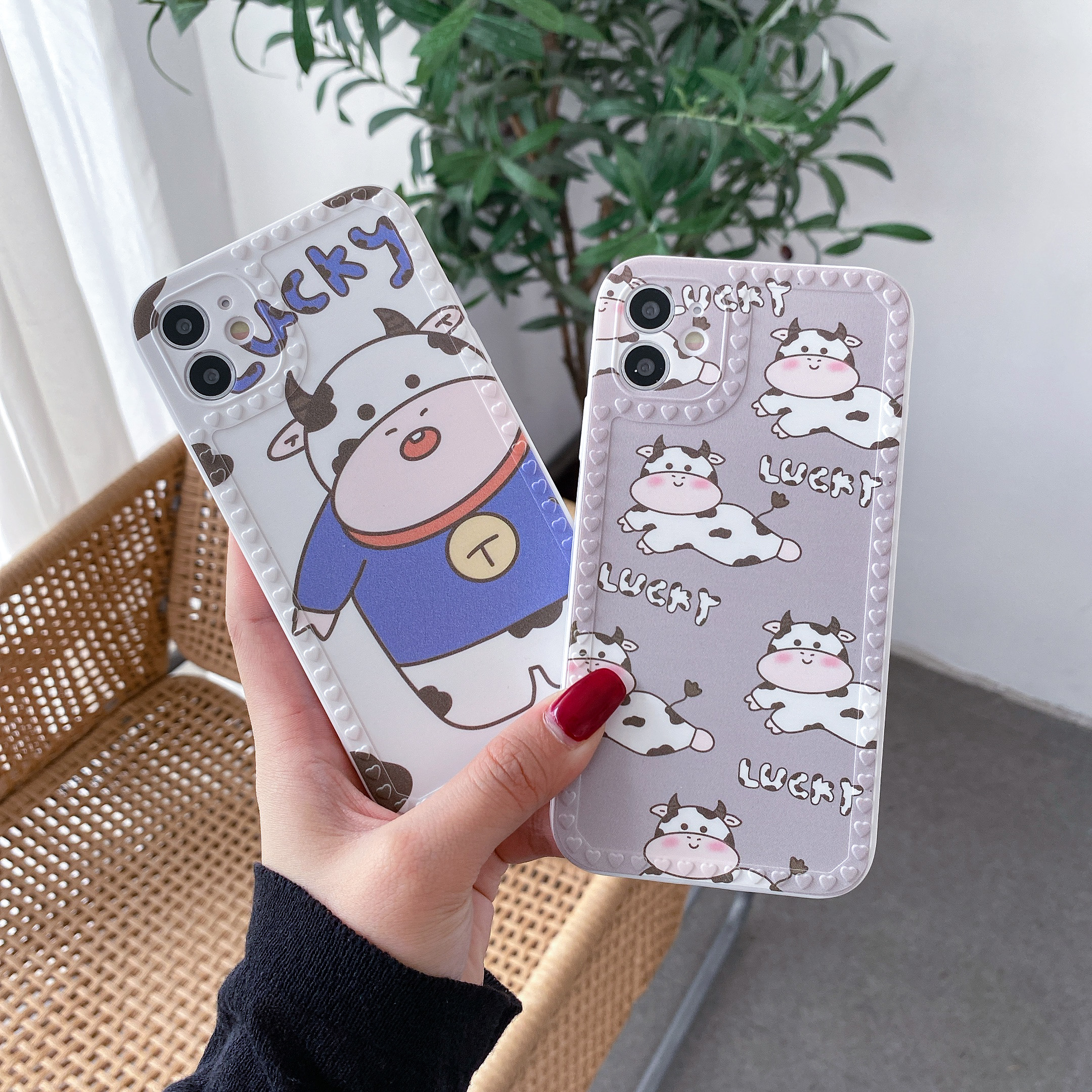 Ốp Điện Thoại TPU Mềm In Hình Thú Hoạt Hình Dễ Thương Cho iPhone 12 11 Pro Mini X Xs Max 6 7 8 Plus Se 2 | BigBuy360 - bigbuy360.vn