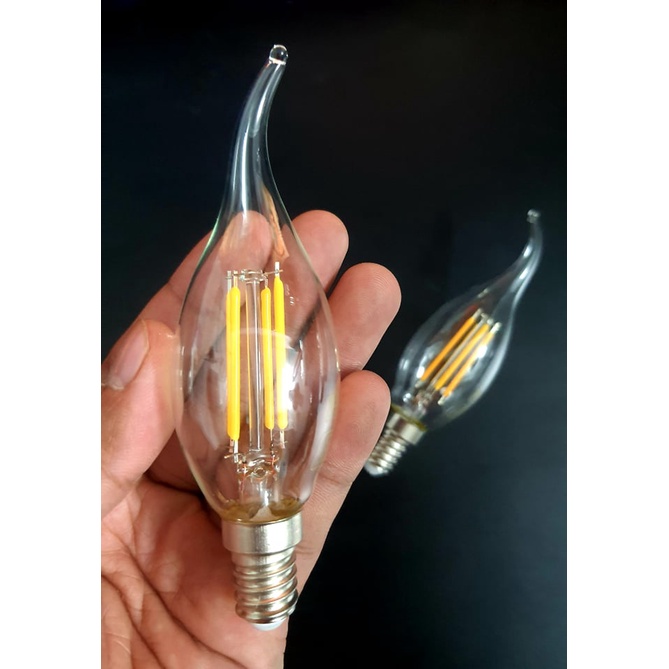 BÓNG ĐÈN TRANG TRÍ C35L EDISON ÁNH SÁNG VÀNG, TIẾT KIỆM ĐIỆN, SIÊU ĐẸP, 4W