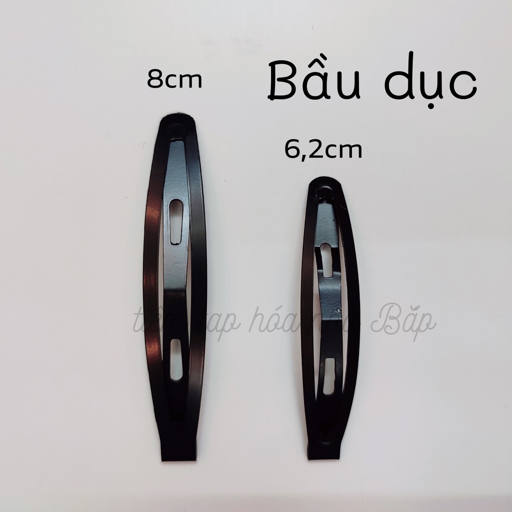 Set 5 Phôi Kẹp Tách Diy Vuông, Tam Giác, Giọt Nước, Bầu Dục