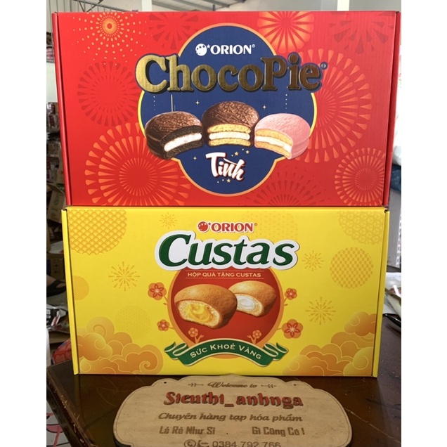 Hộp Quà Tặng Orion Chocopie/Cutstas Tết