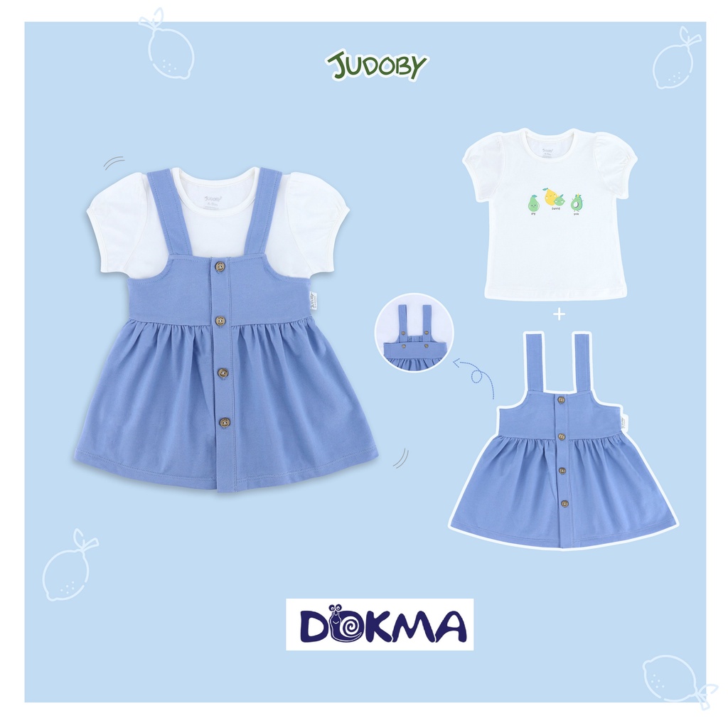 JB143 Yếm váy BG của công ty TNHH Dệt May DOKMA (9-36M)