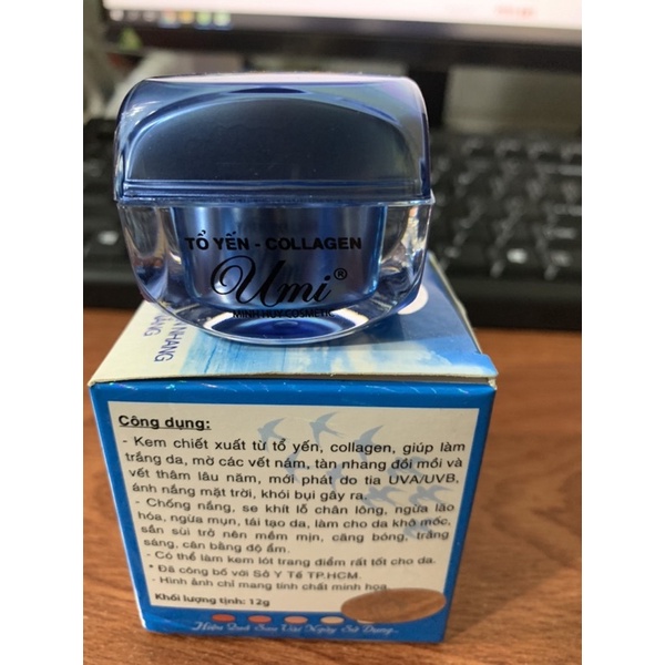 kem umi ( Yến đỏ) hết nám-tan nhang- đoi môi ( giá bao bì lên 145k )