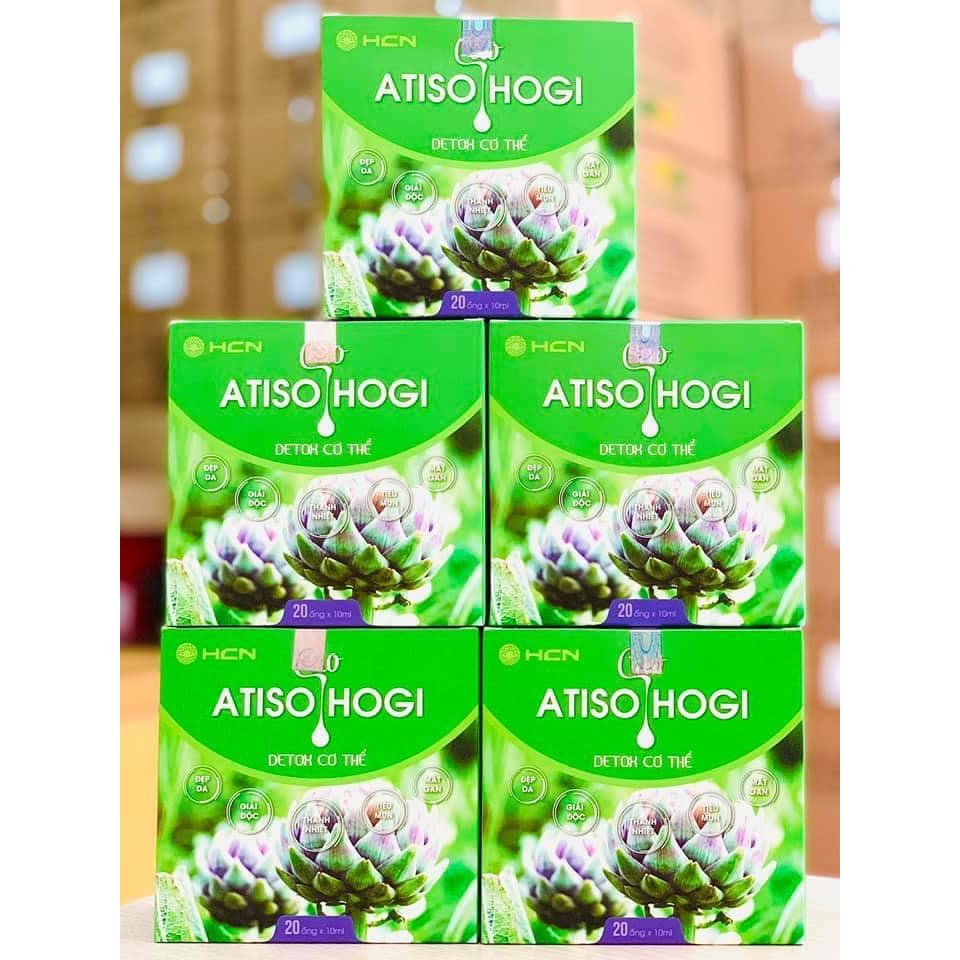 Cao Atiso Hogi đào thải chất độc thuốc lá rươu bia ra ngoài cơ thể nhanh chóng