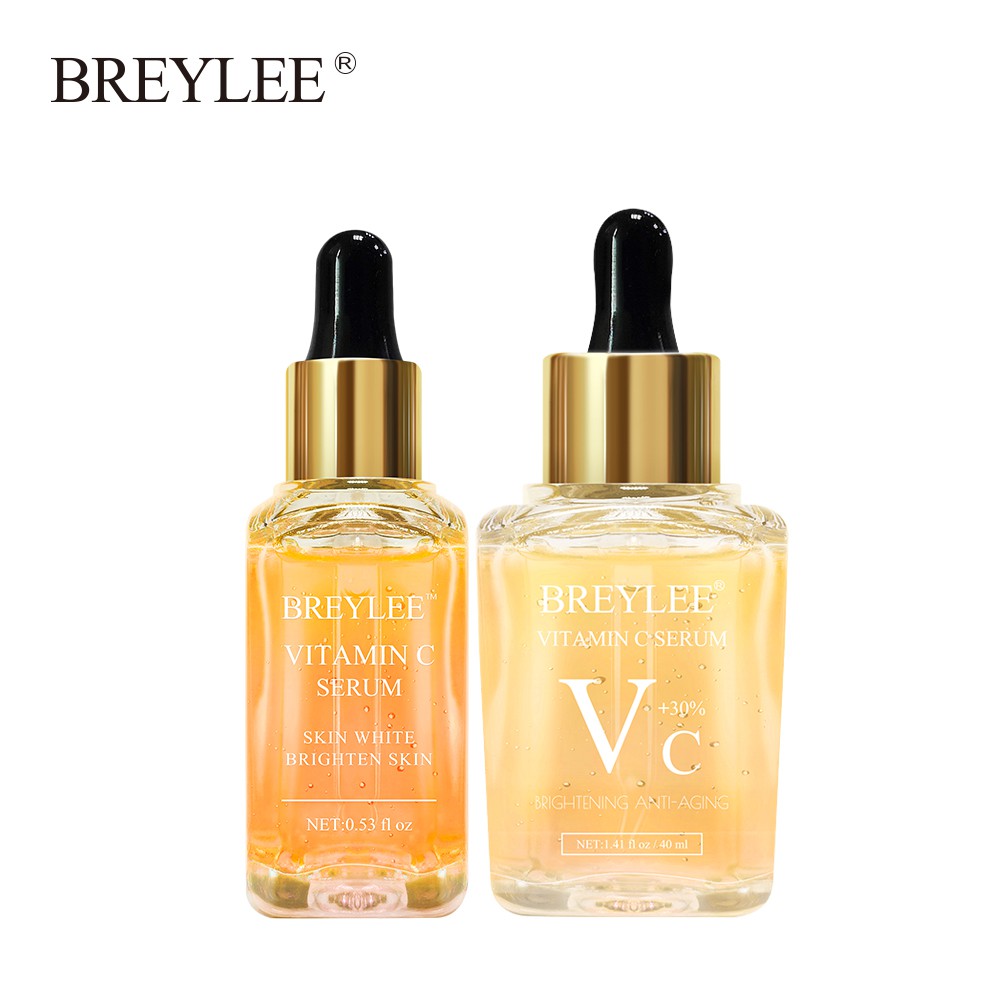 Set 2 Chai Serum BREYLEE Vitamin C Và Hyaluronic Acid Dưỡng Ẩm Trắng Da