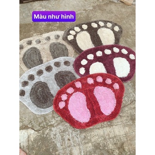 THẢM CHÙI CHÂN HÌNH BÀN CHÂN CÚN