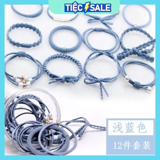 HỘP 12 DÂY CHUN BUỘC TÓC HÀN QUỐC _ Giá Bán Sỉ Lẻ