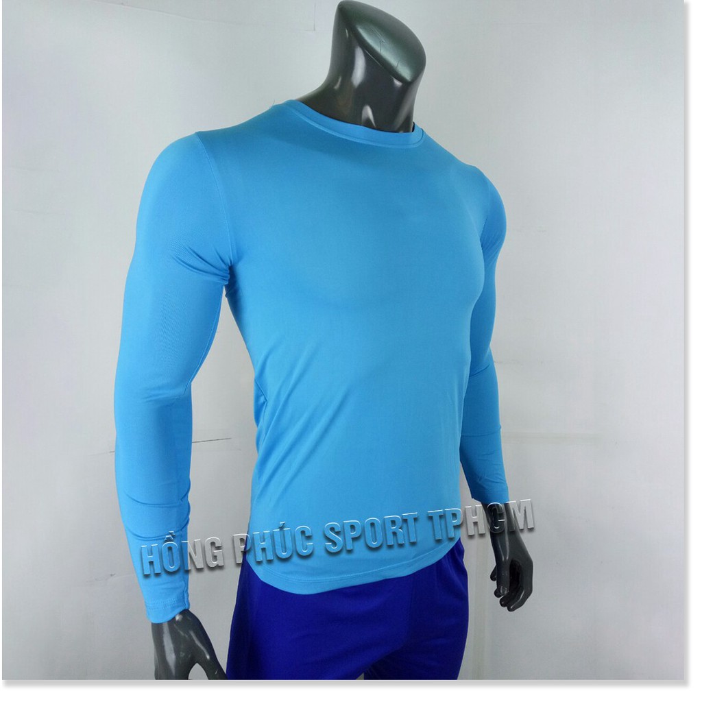 Áo giữ nhiệt nam, áo body tay dai the thao nam