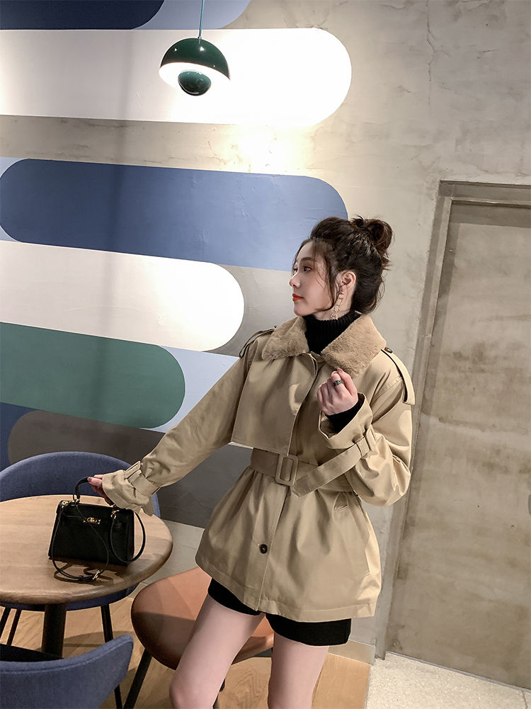 Áo Khoác Phối Lông Thời Trang Dành Cho Nữ | BigBuy360 - bigbuy360.vn