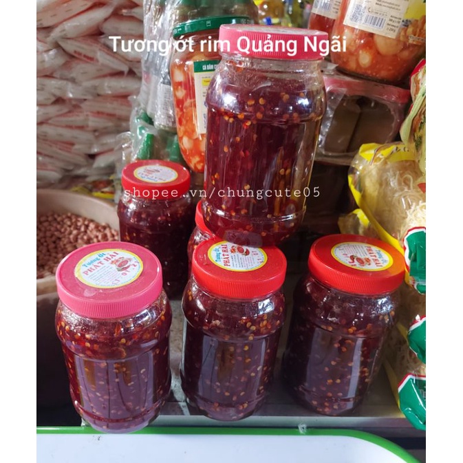 700g Tương ớt rim Quảng Ngãi ngon chất lượng - Tương ớt xào ngọt