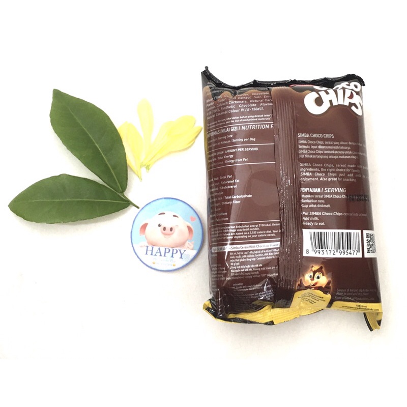 Ngũ cốc sôcôla Simba CHOCO CHIPS gói 30g