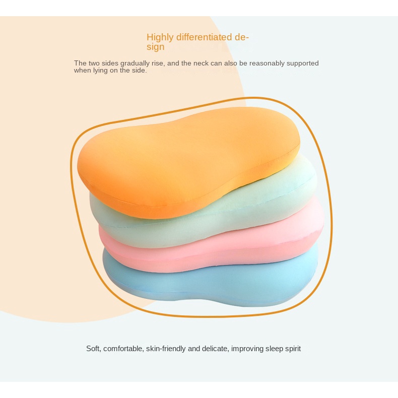 Gối Kê Cổ Bằng Cao Su Non Chống Đau Cổ Phong Cách Bắc Âu
