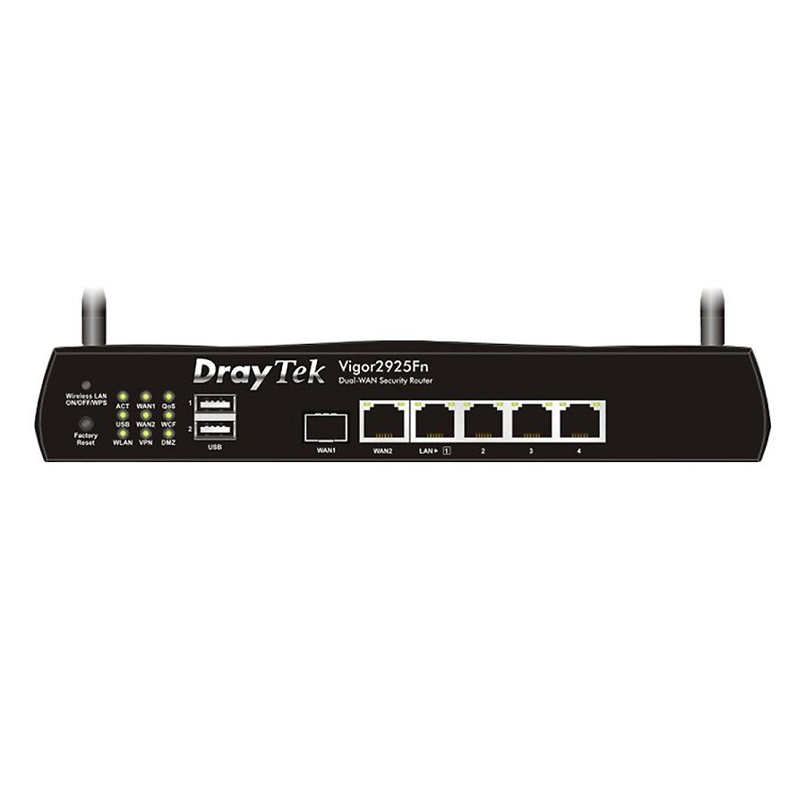 Router Wifi DrayTek Vigor2925Fn - Hàng Chính Hãng, Mới 100%