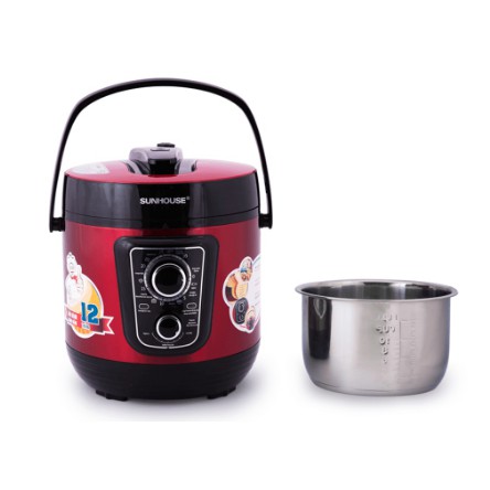 Áp suất điện đa năng SUNHOUSE SHD1658 ( 2 lòng nồi )