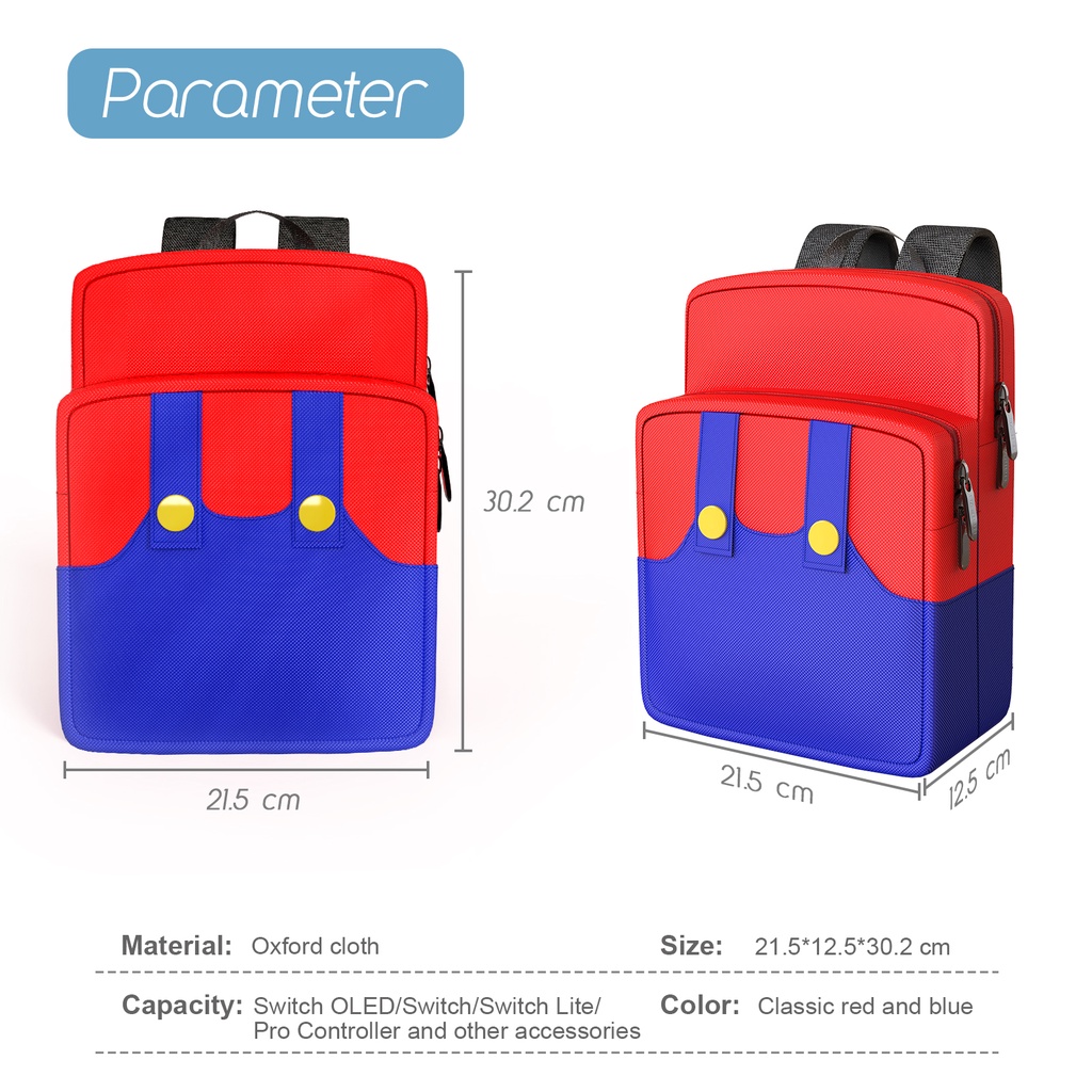 Túi Đeo Chéo Vai Đựng Máy Chơi Game Nintendo Switch / OLED / Lite
