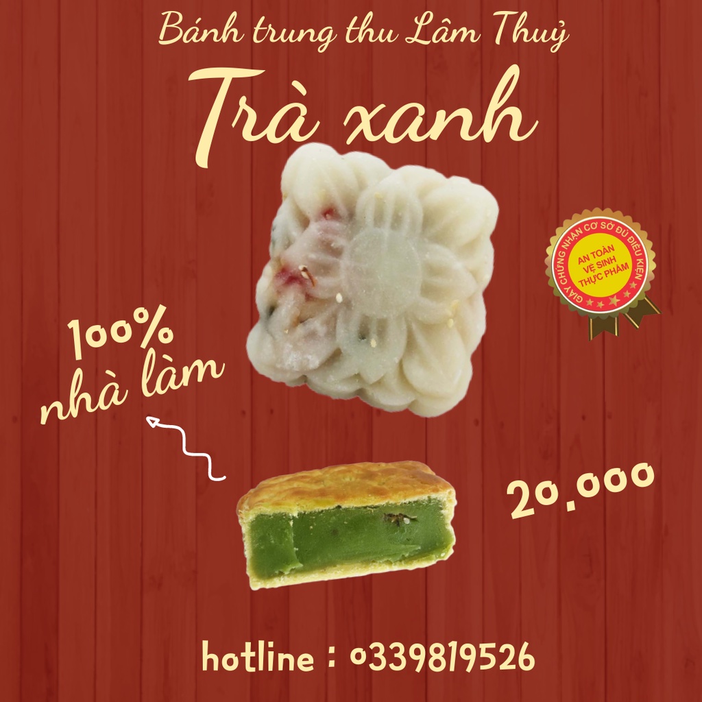 Bánh nướng trung thu Lâm Thủy loại đặc biệt 220gr