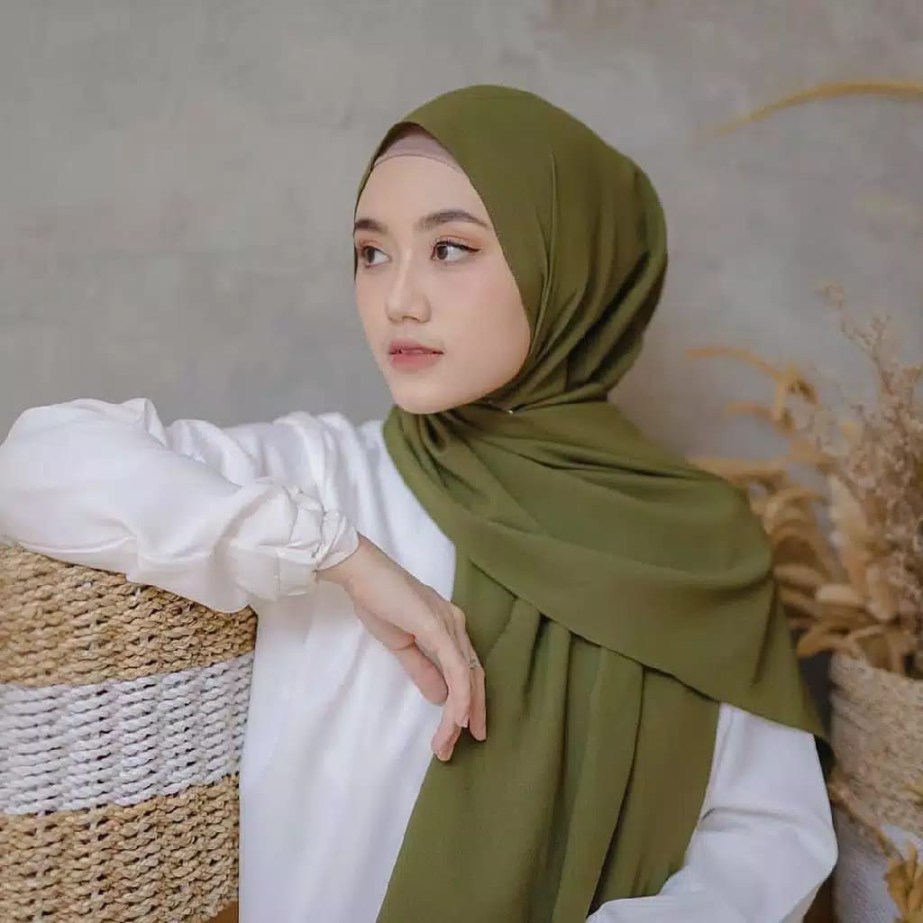 Khăn Trùm Đầu Hijab Pashmina