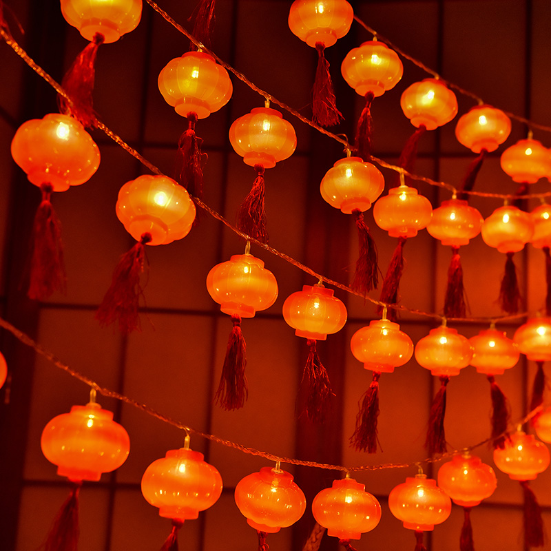 Dây đèn 10Led dài 2m trang trí năm mới độc đáo