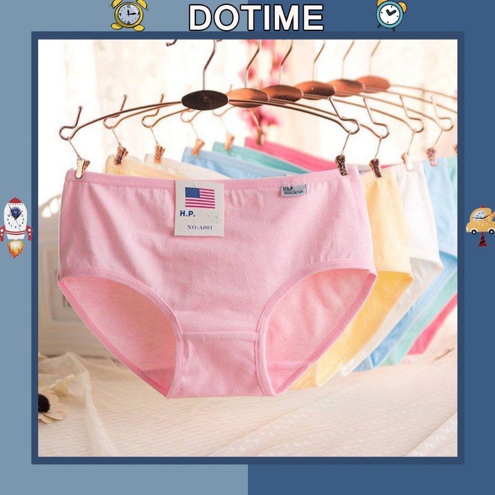 Quần lót cotton Dotime quần co giãn thoáng mát Pulo Siêu Đẹp Size F