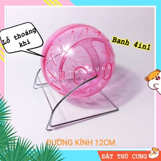 Banh Chạy Mica Cho Chuột Hamster, kèm chân tháo lắp