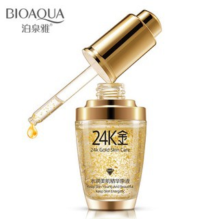 Serum dưỡng da chuyên sâu tinh chất vàng 24k Bioaqua