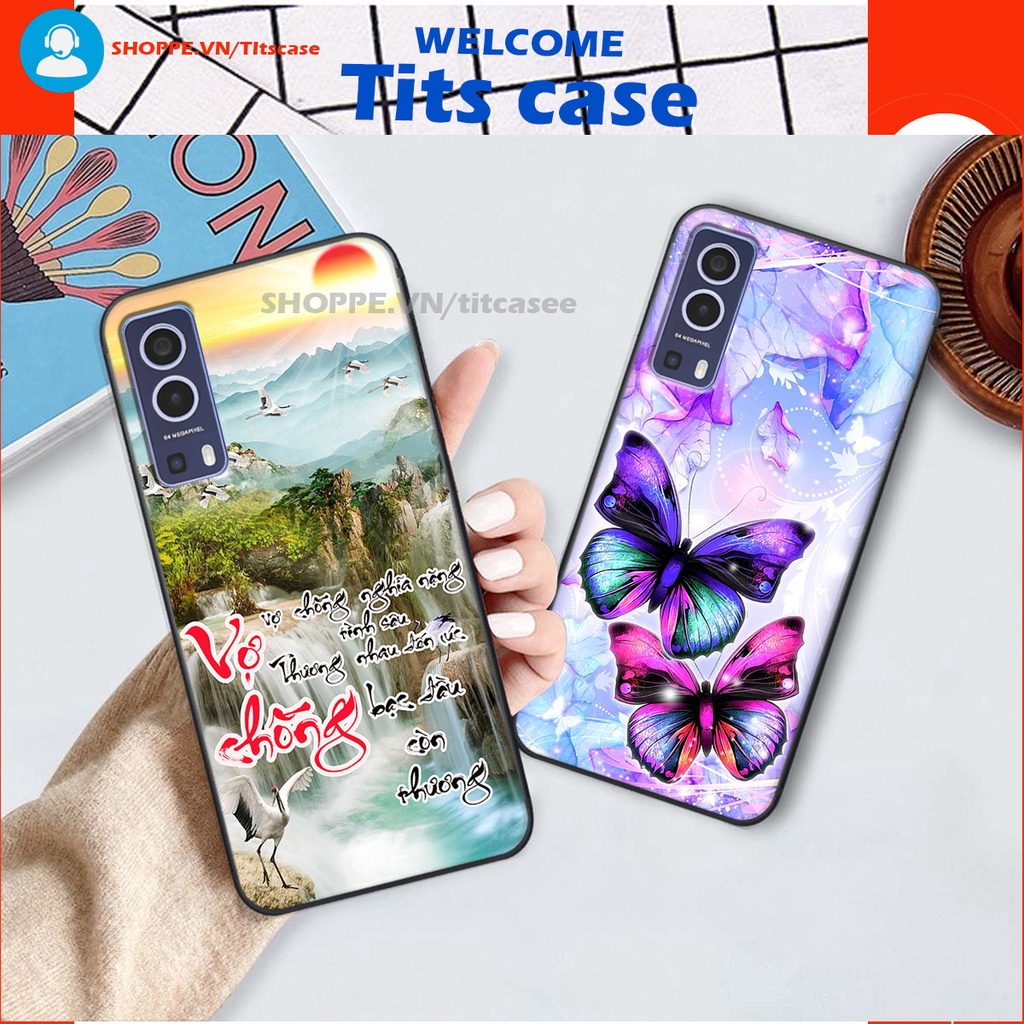 Ốp lưng Vivo Y72 in hình thiên nga,hoa may mắn, đặc sắc ĐỘC - LẠ - BỀN