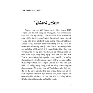 Sách - Tuyển tập Thạch Lam