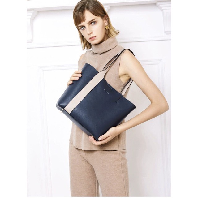 Túi xách nữ túi xách công sở phối màu đựng vừa giấy A4 | BigBuy360 - bigbuy360.vn