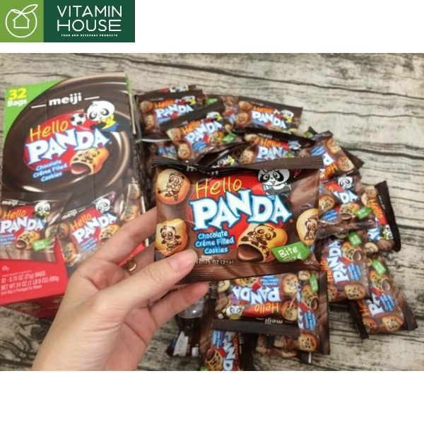 Bánh Chocolate Panda Meiji 21g